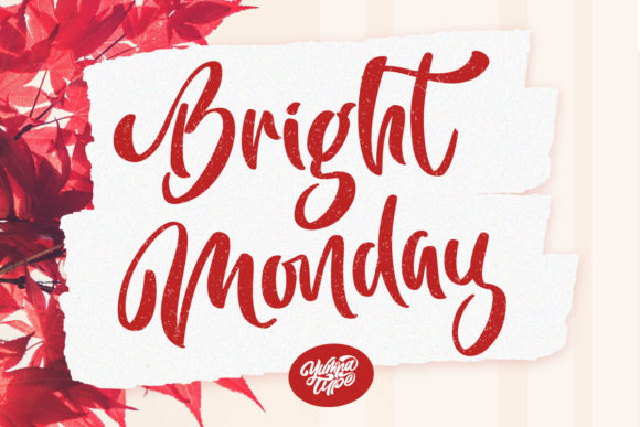 Bright Monday Font: A Script Handwritten Typeface for Memorable Campaigns