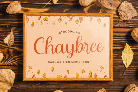 Chaybree Font: A Timeless Script for Editorial Design