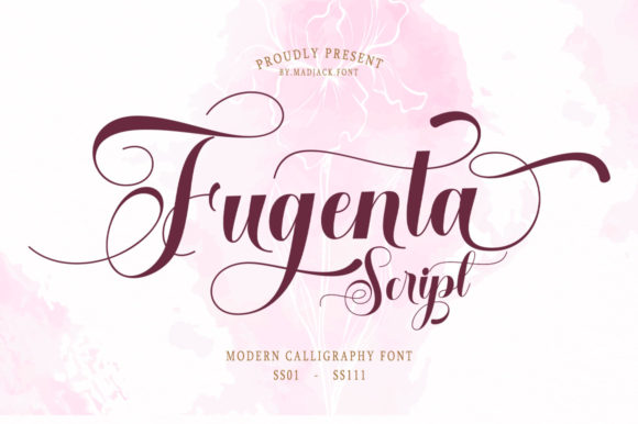 Fugenta Handwritten Font for Editorial Design Projects