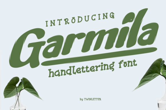 Garmila Font: A Modern Handwritten Typeface for Editorial Design