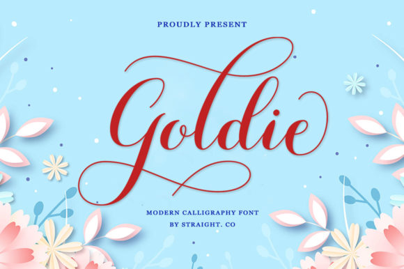 Goldie Font: A Charming Handwritten Typeface for Creative Makers