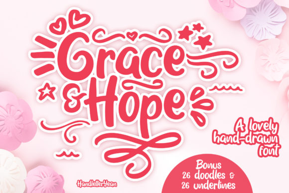 Grace Hope Font for Creative Campaigns