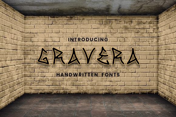 Gravera: A Handwritten Font for Makers and Creative Brands
