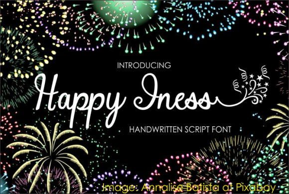 Happy Iness: A Handwritten Font for Elegant Editorial Design