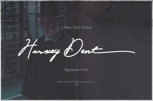 Harvey Dent Font for Elegant and Versatile Branding Projects