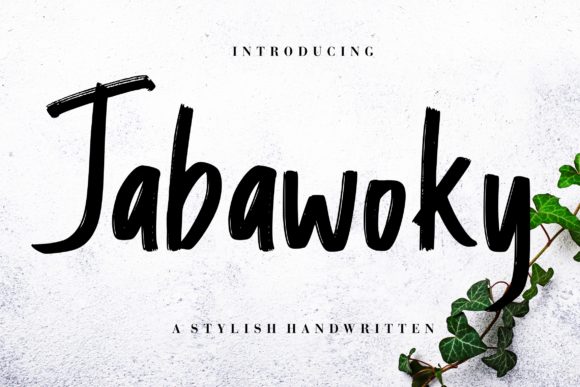 Jabawoky Font: A Stylish Script for Captivating Campaigns
