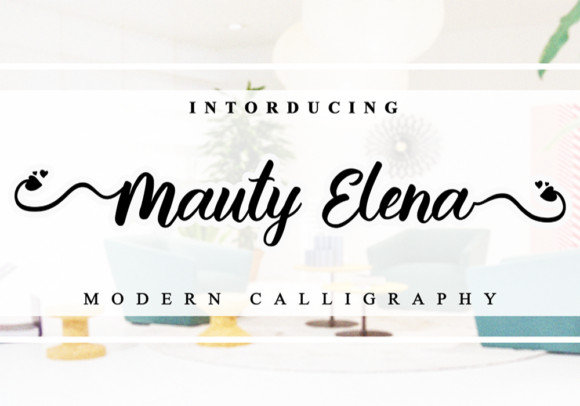 Mauty Elena Font Review