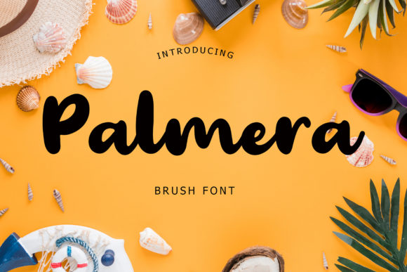 Palmera Script Handwritten Font for Craft Projects