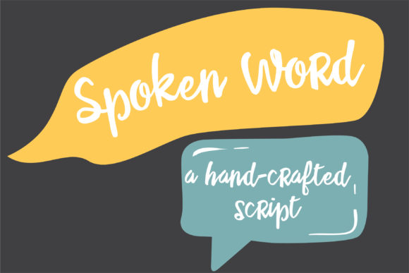 PN Spoken Word Font for Elegant Web Design Projects