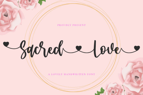 Sacred Love Font: A Romantic Script for Digital Design