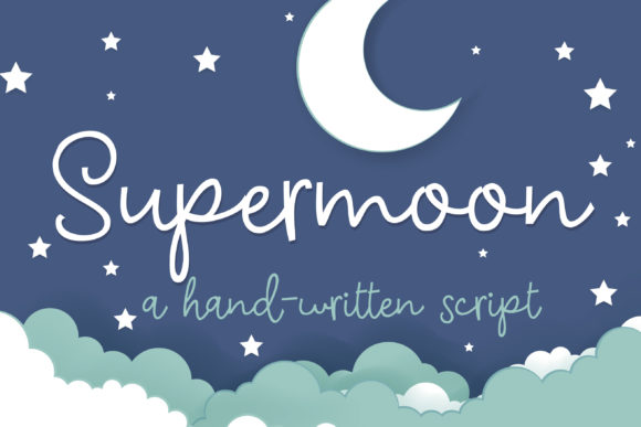 Supermoon Font: A Versatile Script for Campaign Design