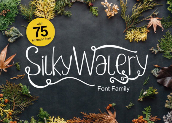 Why Silkywalery is a Must-Have Script Handwritten Font
